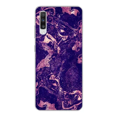 Produktbild von MuchoWow® Handyhülle Schutzhülle Hülle für Samsung Galaxy A70 Marmor - Naturstein - Mineralien Silikon Softcase Handy Hülle - Schutzhaube