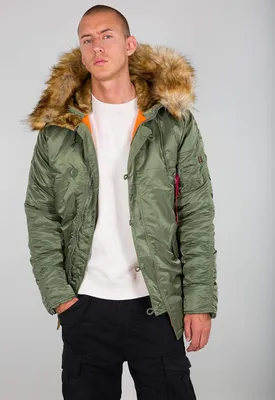 Produktbild von ALPHA INDUSTRIES Herren N3b Vf 59 Winterjacke Für Damen Mantel, Sage-green, XL E