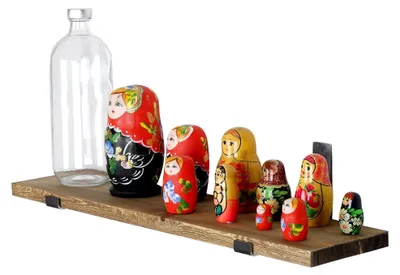 Produktbild von Denice - Regal, 60x14x16h cm Naturbraun, ein Fach