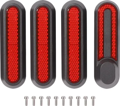 Produktbild von INF Xiaomi M365/PRO2 Scooter Seitendekorationsabdeckungen 4St Rot