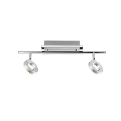 Produktbild von LED-Strahler - Weiß - Acryl - Aluminium - 2-flammig - B 50 cm