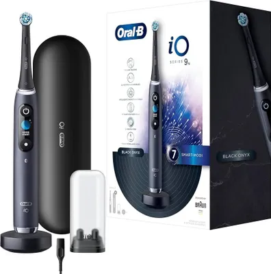 Produktbild von Oral-B iO Series 9 Luxe Edition, Elektrische Zahnbürste (schwarz, Black Onyx)