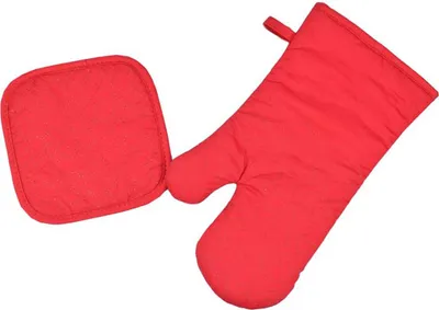 Produktbild von Ofenhandschuh und Topflappen 2er-Set Michelino