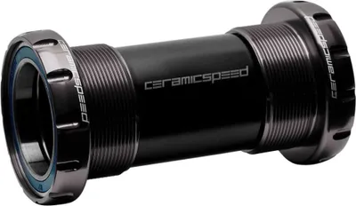 Produktbild von Ceramicspeed Ita 30 Gravel Coated Lagerschalen Schwarz 70 mm Schwarz 70 mm