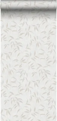 Immagine prodotto di Sanders & Sanders carta da parati foglie grigio 53 cm x 10 m