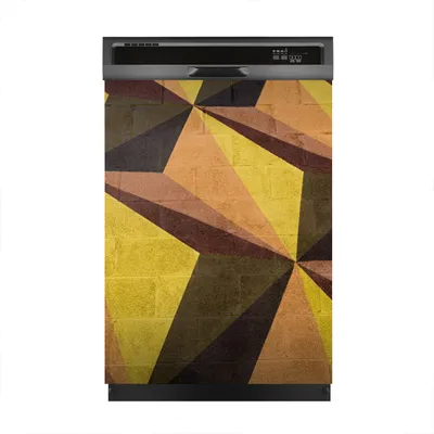 Produktbild von Magnete Dekorative 60x80 cm Küche Magnetmatte Spülmaschine - Geometrische Muster Abstrakt