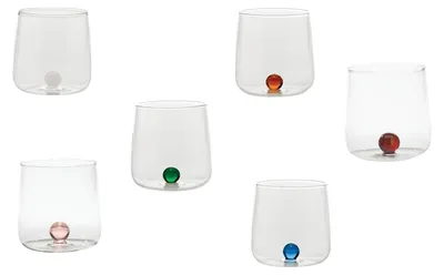 Productafbeelding van Bilia drinkbekerset - 6 herbruikbare glazen