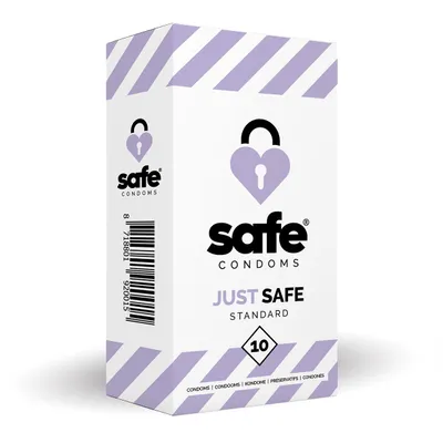 Zdjęcie produktu dla Safe   Condoms Just Safe Standard (10 Pcs)