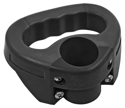 Productafbeelding van 341501HGBK Rangiergriff für Stützrad schwarz 48mm