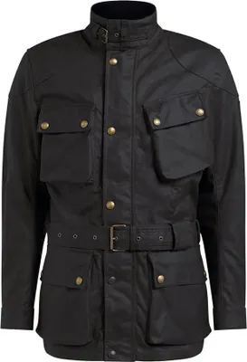Zdjęcie produktu dla Woskowana kurtka motocyklowa Belstaff Trialmaster, czarny, S