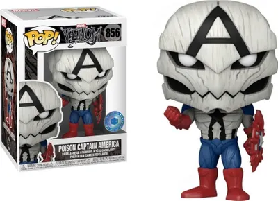 Zdjęcie produktu dla Funko POP! Venom Poison Captain America 856 figurka