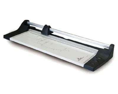 Produktbild von 1x PAVO Rollenschneider für A3 mit Metall-Arbeitsplatte und Größenskalierung