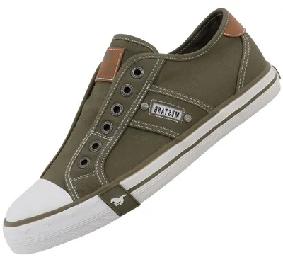 Image de Mustang Damen Canvas Sneaker Khaki