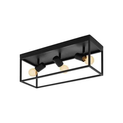 Produktbild von EGLO SILENTINA, 3 Glühbirne(n), E27, IP20, Schwarz