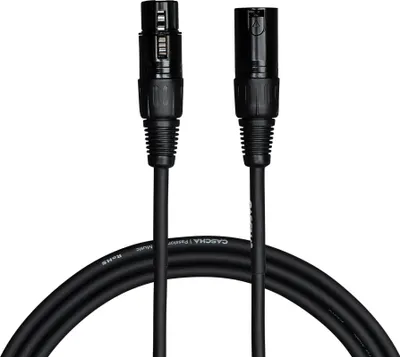 Zdjęcie produktu dla Cascha Standard Line Microphone Cable Black 3 m Kabel mikrofonowy