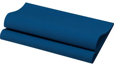 Produktbild von Duni  Dunisoft, Dunkelblau, Einfarbig, 400 mm, 400 mm, 60 Stück(e), 205 mm