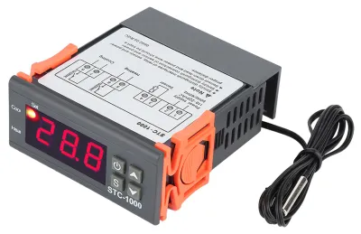 Zdjęcie produktu dla Cyfrowy regulator temperatury, czujnik temperatury, elektryczny termostat, napięcie 110–220 V