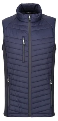Produktbild von Regatta - "Navigate Hybrid" Weste für Herren FK2549 (S) (Marineblau/Mittelgrau)