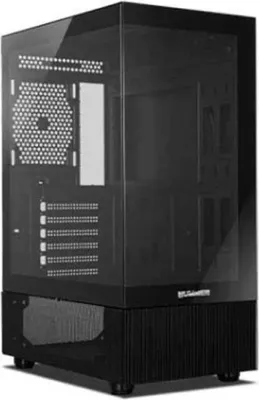 Produktbild von NOX Hummer NXHUMMERVSNBK, Midi Tower, PC, Schwarz, ATX, micro ATX, SPCC, Gehärtetes Glas, 16,5 cm