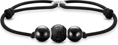 Produktbild von Thomas Sabo Armband Bead schwarz A2081-811-11-L22V