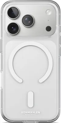 Produktbild von Vonmählen iPhone 17 Pro, Transparent Case 2, White