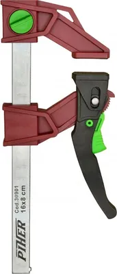Produktbild von Piher Hebelzwinge PAL Light 16 x 8 cm bis zu 120 kg Spannkraft Schraubzwinge