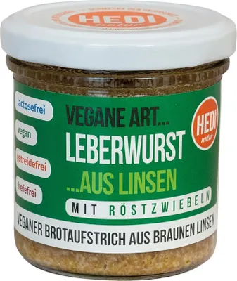 Produktbild von Hedi Vegane Art. . Leberwurst mit Röstzwiebeln -- 140g