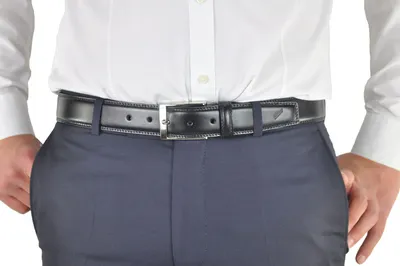 Produktbild von Daniel Hechter - Herren Leder Gürtel Gürtel in Cognac, Braun oder Schwarz ( 10152-55511), Länge:90, Farbe:Schwarz (90)
