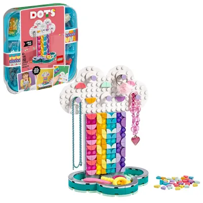 Obrázok produktu pre LEGO DOTS Rainbow Jewellery Stand Set by, Stavebnica, 6 rok / roky, 213 kusov, 258 g