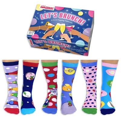 Produktbild von Let's Brunch Oddsocks Socken in 37-42 im 6er Set