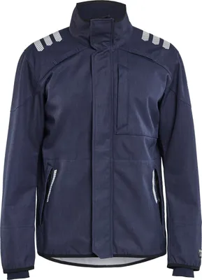 Image de Veste Softshell Multinorm Blakläder 4447, couleur : bleu marine, taille : M