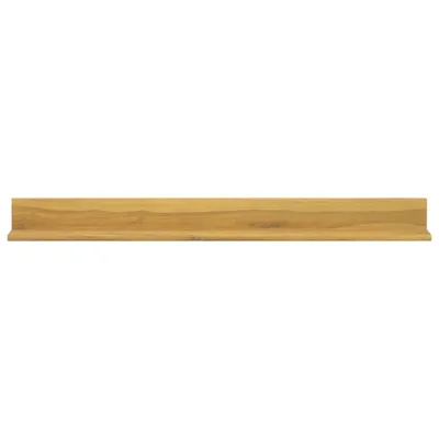 Produktbild von vidaXL Wandregale 2 Stk. 110x10x10 cm Massivholz Teak