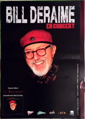 Obrázek produktu pro Bill Deraime – plakát – 59x42 cm