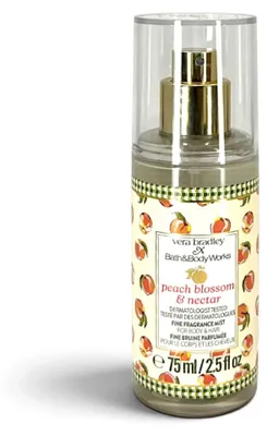Produktbild von Bath & Body Works Mini Body Mist PEACH BLOSSOM & NECTAR 75 ml