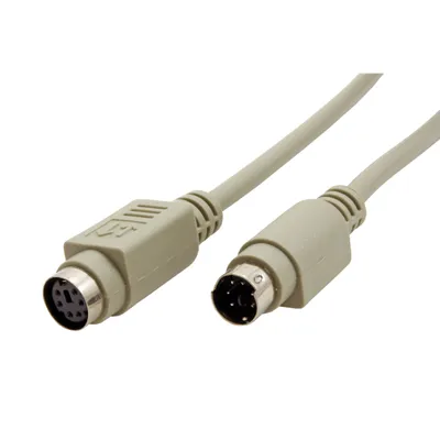Obrázek produktu pro ROLINE Kabel prodlužovací (M/F) k PS/2 klávesnici, 10m (11.01.5690)