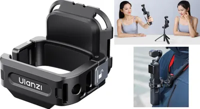 Image de UKA Fixation rapide GoPro 1/4" DJI Osmo Pocket 3 / ULANZI / PK13