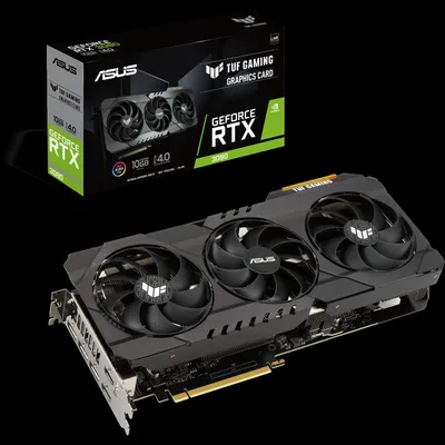 Produktbild von ASUS TUF Gaming TUF-RTX3080-10G-V2-GAMING - GeForce RTX 3080 - 10 GB - GDDR6X - 320 Bit - 7680 x 4320 Pixel - PCI Express 4.0