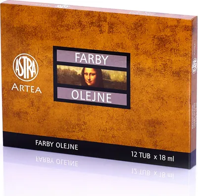 Produktbild von Ölfarben 12 Stück 18ml Tuben Set 1 Astra