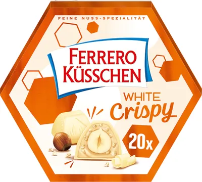 Obrázek produktu pro FERRERO KÜSSCHEN 8577 FERRERO KÜSSCHEN White Crispy Pralinen 20 St.