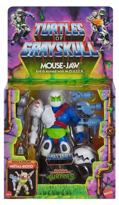 Image de Figurine Deluxe MOTU & TMNT : Mouse-Jaw