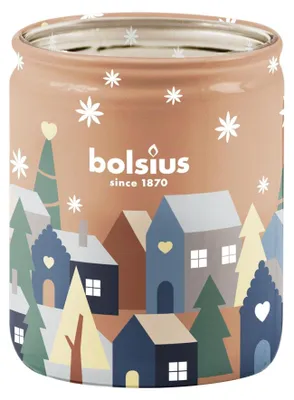 Produktbild von Bolsius Duftkerze im Glas true glow Ø 6,8 x 8 cm silent night