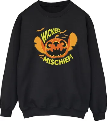 Produktbild von Disney - "Wicked Mischief" Sweatshirt für Damen BI22658 (L) (Schwarz)