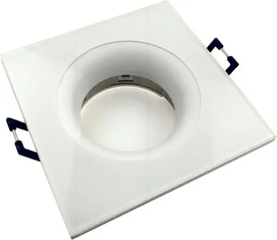 Immagine prodotto di Plafoniera quadrata AQUA GU10 bianco opaco IP44 ID-1069 Idealed