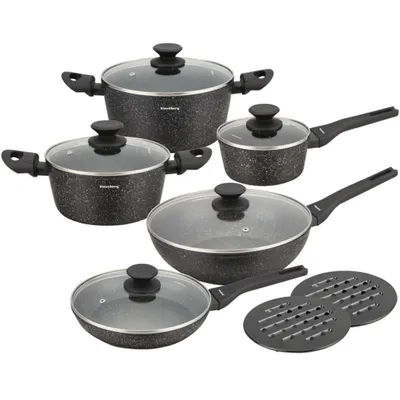 Produktbild von Satz Von 12 Elementen. Marmor Töpfe Klausberg Kb-7657