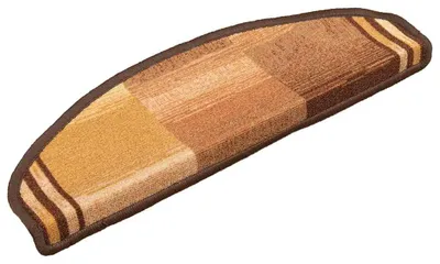 Zdjęcie produktu dla vidaXL Maty na stopnie samoprzylepne 10 szt. 65x21x4 cm brązowe