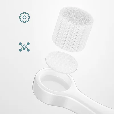 Produktbild von Säuglingszahnbürste Baby Kleinkind Mundpflege Beißring Bürste Zahn Rosa