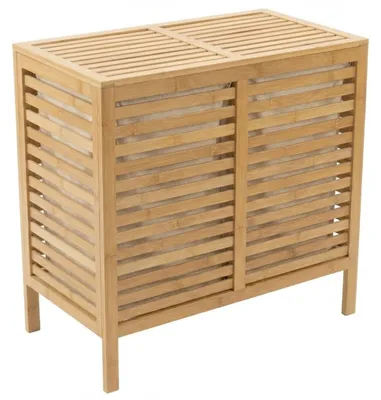Produktbild von Doppelter Wäschekorb, Bambus MOA, 90 l