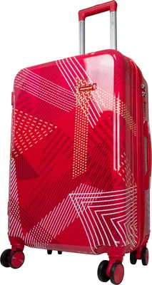 Produktbild von Hartschale Reisekoffer mittelgroß mit Motiv Ravenna 66 cm Rot