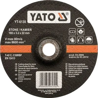 Obrázek produktu pro Yato YT-5933, 12,5 cm, 5 kusů