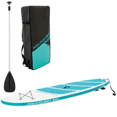 Produktbild von Intex 68242Np Aquaquest 320 Sup Board 320X81X15 Cm Wit/Lichtblauw
